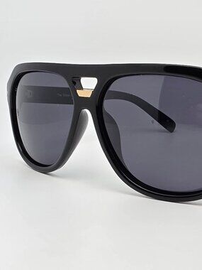 NWT Prive Revaux Tortoiseshell Oversized Sunglasses with Gradient Lenses Prive Revaux Man Made Deep Chocolate Tortoise Frame / Blue  main image 4